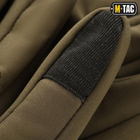 Тактические перчатки M-Tac Winter Soft Shell Olive, Зимние военные перчатки, Теплые стрелковые перчатки, XL - изображение 3