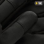 Тактичні рукавички M-Tac Soft Shell Thinsulate Black, Зимові військові рукавички, Теплі стрілецькі рукавички, М - зображення 8