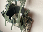 Ременно-плечевая система (разгрузка) укомплектованная, РПС для военных, Разгрузочный жилет РПС MOLLY, пиксель, XL - изображение 6
