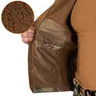 Тактична зимова куртка на флісі Phantom System Multicam / Водовідштовхувальна військова куртка камуфляж, S - зображення 6