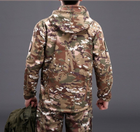 Тактична чоловіча куртка Pave Hawk PLY-6 Camouflage CP з каптуром та кишенями ззаду taktical, XXL - зображення 3