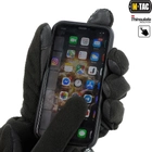 Тактические перчатки M-Tac Fleece Thinsulate Black,Зимние военные флисовые перчатки,Теплые стрелковые перчатки, L - изображение 5