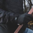 Тактические перчатки M-Tac Soft Shell Thinsulate Black, Зимние военные перчатки, Теплые стрелковые перчатки, L - изображение 7