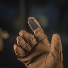 Тактичні рукавички M-Tac Winter Soft Shell Coyote, Зимові військові рукавички, Теплі стрілецькі рукавички, XL - зображення 11