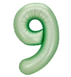Кулька Цифра "9" (76 см) колір - оливка