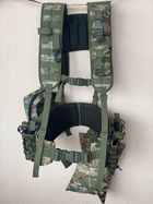 Ременно-плечевая система (разгрузка), РПС для военных, Разгрузочный жилет РПС MOLLY, мультикам, XL - изображение 5