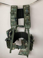 Ременно-плечевая система (разгрузка), РПС для военных, Разгрузочный жилет РПС MOLLY, мультикам, XL - изображение 6