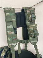Ременно-плечевая система (разгрузка), РПС для военных, Разгрузочный жилет РПС MOLLY, мультикам, XL - изображение 8
