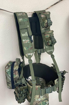 Ременно-плечевая система (разгрузка), РПС для военных, Разгрузочный жилет РПС MOLLY, мультикам, L - изображение 4