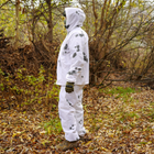 Тактический костюм Клякса, дождевик зимний, водонепроницаемый. - изображение 3