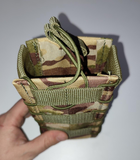 Подсумок под магазин типа Fast Mag Pouch AR/AK 5.56/7.62 двойной мультикам - изображение 4