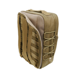 Тактический рюкзак быстросъемный кордура Койот - изображение 3