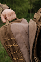 Тактический рюкзак быстросъемный кордура Койот - изображение 9