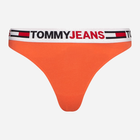 Трусики cтрінги жіночі бавовняні Tommy Hilfiger Jeans UW0UW03529XMV S Оранжеві (8720116303407) - зображення 4