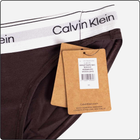 Majtki bikini damskie bawełniane Calvin Klein Underwear 000QF7047EBKC S Brązowe (8719856453404) - obraz 5