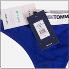 Majtki stringi damskie bawełniane Tommy Hilfiger Jeans UW0UW03865C9D S Cobalt (8720641944182) - obraz 4