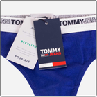 Трусики cтрінги жіночі бавовняні Tommy Hilfiger Jeans UW0UW03865C9 M Кобальт (8720641944373) - зображення 3