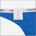 Majtki stringi damskie bawełniane Calvin Klein Underwear 0000D1617E2NU S Niebieskie (8720107297180) - obraz 3