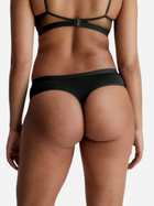 Трусики cтрінги жіночі бавовняні Calvin Klein Underwear 000QF7401EUB1 S Чорні (8720108834018) - зображення 2