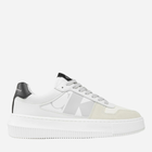 Sneakersy damskie na platformie Calvin Klein Jeans YW0YW01046 03A 40 (9US) Białe (8720109057980) - obraz 1