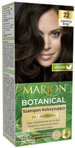 Szampon koloryzujący Marion Botanical 22 Ciemny Brąz bez amoniaku 90 ml (5902853000228) - obraz 1