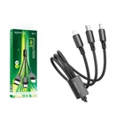 Кабель Borofone BX72 3 in 1 USB to Lightning / Micro USB / USB Type-C 2 A (1 м)