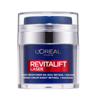 Krem do twarzy L'Oreal Paris Revitalift Laser Pressed Cream przeciwzmarszczkowy na noc 50 ml (3600524025694) - obraz 1