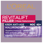 Krem do twarzy L'Oreal Paris Revitalift Filler z kwasem hialuronowym na noc 50 ml (3600523201501) - obraz 1