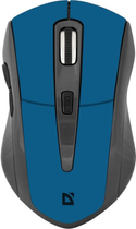 Mysz Defender Accura MM-965 Wireless Black/Blue (52967) - obraz 1