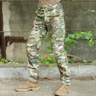 Мужской тактический костюм Aggressor мультикам куртка и брюки камуфляжные размер L - изображение 5