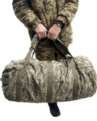 Баул-рюкзак 110 л Зеленый пиксель - изображение 3