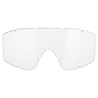 Захисні окуляри-маска SPOSUNE JY-023-3 оправа оливкова колір лінз сірий - зображення 3