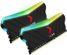Pamięć PNY DDR4-3600 16384MB PC4-28800 (zestaw 2x8192) XLR8 RGB (MD16GK2D4360018XRGB) - obraz 4