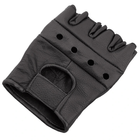Перчатки кожаные без пальцев MIL-TEC 12517002 L Black (2000980513857) - изображение 2