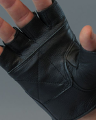 Перчатки кожаные без пальцев MIL-TEC 12517002 S Black (2000000048376) - изображение 12