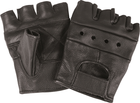 Перчатки кожаные без пальцев MIL-TEC 12517002 2XL Black (2000980513871) - изображение 1