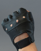 Перчатки кожаные без пальцев MIL-TEC 12517002 XL Black (2000980513864) - изображение 13
