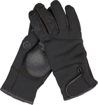 Рукавиці тактичні MIL-TEC Neoprene/Amaro Shooting Gloves 11657002 XL Black (2000980579976) - зображення 1
