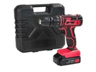 Шуруповерт акумуляторний dfr, 10 мм, Hex 1/4’’ 18в 2А*год 0-400/0-1400 au 18/2kp qc тмvitals