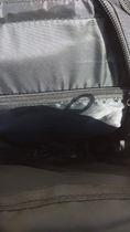Черная тактическая сумка-рюкзак барсетка на одной лямке MFH T0445 + USB выход - изображение 15