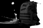 Тактический походный рюкзак Military T402 Черный 30 L - изображение 10