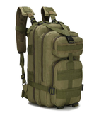 Тактический военный походный рюкзак Military 25 L Хаки - изображение 13