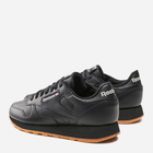 Чоловічі кросівки Reebok Classic Leather 100008493 42 (9US) 27 см Чорні (4065419120318) - зображення 3