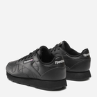 Жіночі кросівки Reebok Classic Leather 100008497 40.5 (9.5US) 26.5 см Чорні (4065418342827) - зображення 4