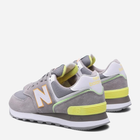 Жіночі кросівки New Balance WL574CM2 36 (5.5US) 22.5 см Сірі (195907749715) - зображення 3