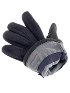 Тактичні зимові теплі рукавички з відкидними пальцями на флісі, багатоцільові рукавички M Чорні - зображення 4