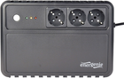 UPS EnerGenie Desktop 1000VA (600W) Black (EG-UPS-3SDT1000-01) - obraz 1