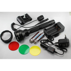 Ліхтар Bailong мисливський підствольний з виносною кнопкою і кольоровими фільтрами 22см Чорний (BL-Q2808-L2) - зображення 7