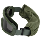 Захисні окуляри-маска SPOSUNE JY-026-1 оправа оливкова колір лінз сірий - изображение 6