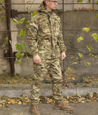 Зимний костюм Горка 5 на флисе военный M мультикам - изображение 4
